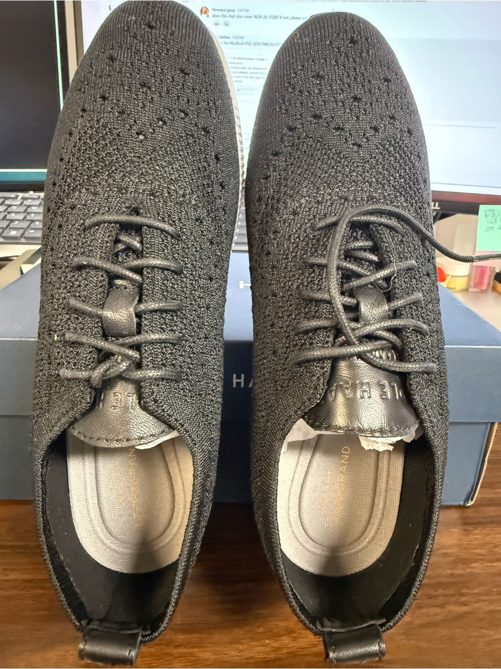 Cole Haan Black ZEROGRAND Lace-Up Women’s shoes -****NEW***** 7